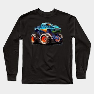 monster car for kids Long Sleeve T-Shirt